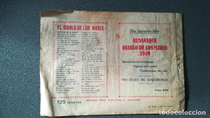 Tebeos: El diablo de los Mares. El puente tr&aacute;gico. ORIGINAL - Foto 3
