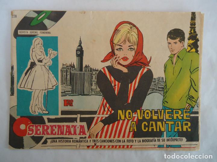 Tebeos: NO VOLVERE A CANTAR. DE SERENATA - Foto 1