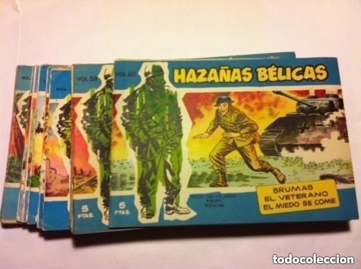 Tebeos: haza&ntilde;as b&eacute;licas- AZUL-27 ejemplares - Foto 1