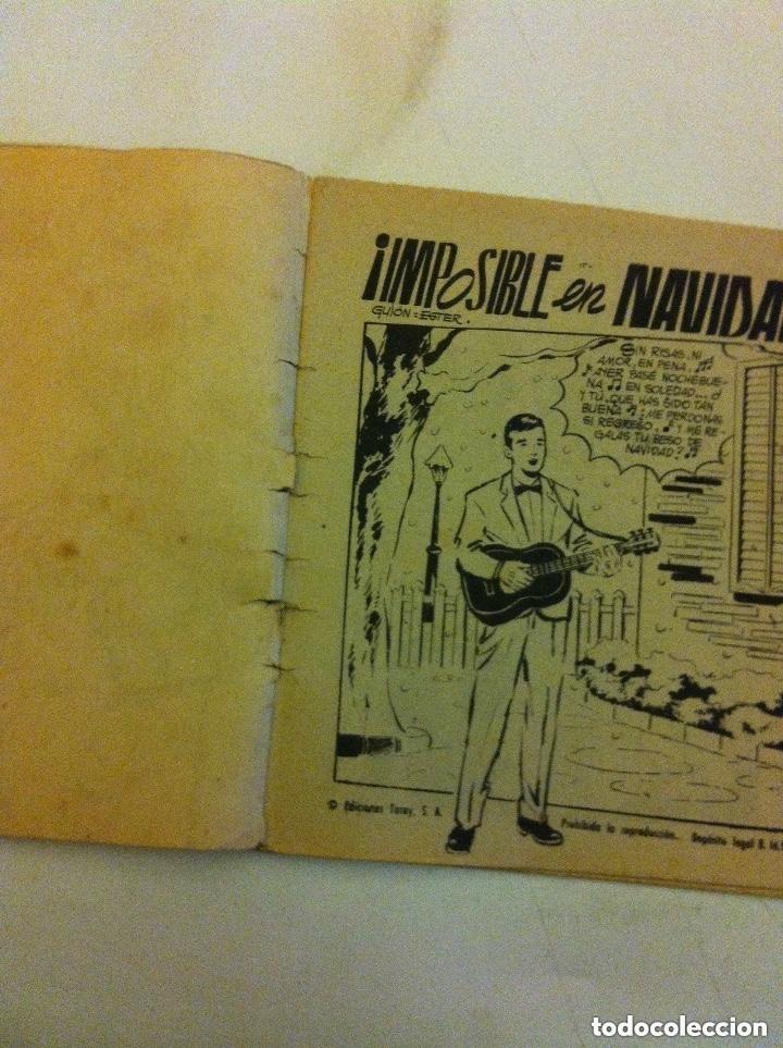 Tebeos: rosas blancas - almanaque 1962-usado - Foto 2