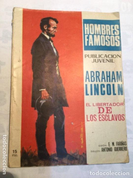 Tebeos: Hombres famosos - lincoln - Foto 1