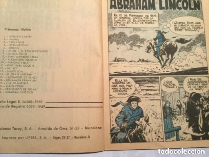 Tebeos: Hombres famosos - lincoln - Foto 2
