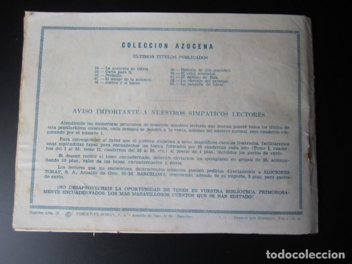 Tebeos: AZUCENA (1950, TORAY) 63 &middot; 1-IX-1951 - Foto 2
