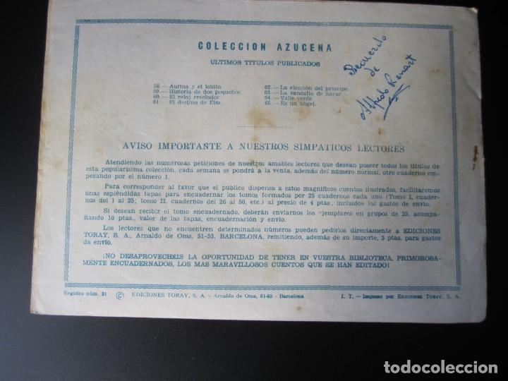 Tebeos: AZUCENA (1950, TORAY) 65 &middot; 3-IX-1951 - Foto 2