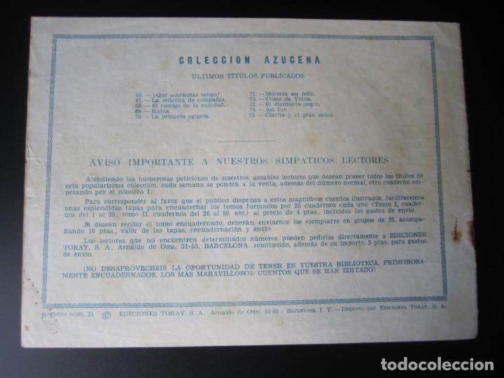 Tebeos: AZUCENA (1950, TORAY) 75 &middot; 13-IX-1951 - Foto 2