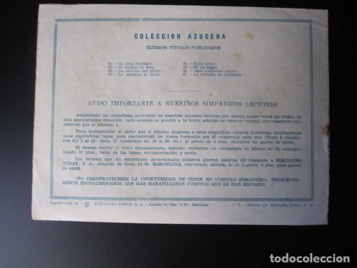 Tebeos: AZUCENA (1950, TORAY) 67 &middot; 5-IX-1951 - Foto 2