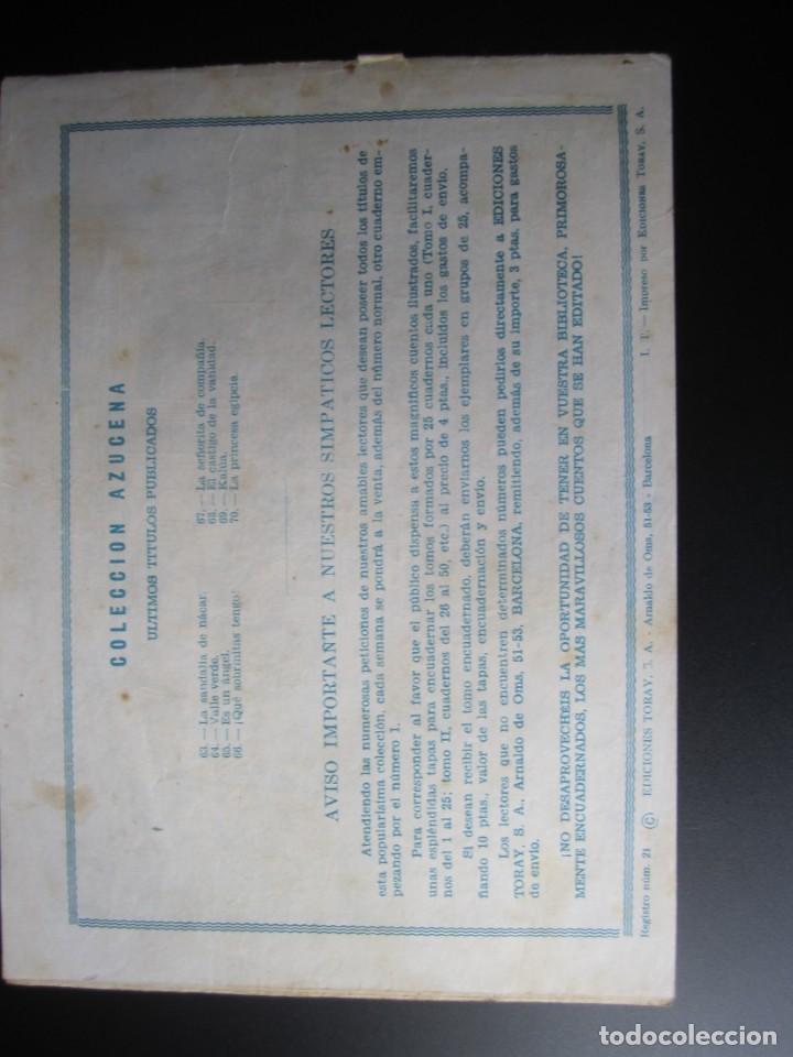 Tebeos: AZUCENA (1950, TORAY) 70 &middot; 8-IX-1951 - Foto 2