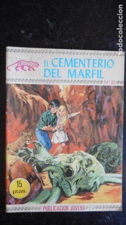 Tebeos: LEOPARDO N&ordm; 10 .EL CEMENTERIO DE MARFIL / C-8 - Foto 1