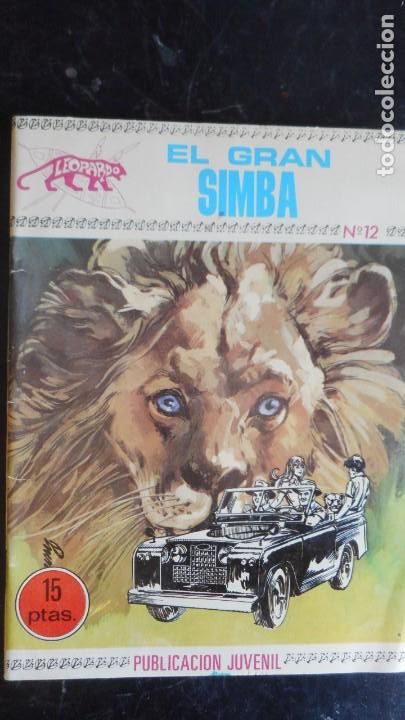 Tebeos: LEOPARDO N&ordm; 12 .EL GRAN SIMBA / C-8 - Foto 1