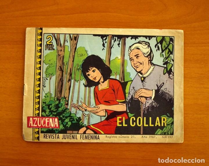 Tebeos: Azucena - N&ordm; 997, El collar - Ediciones Toray 1967 - Foto 1