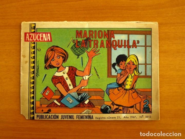 Tebeos: Azucena - N&ordm; 1012, Mariona la tranquilla - Ediciones Toray 1967 - Foto 1