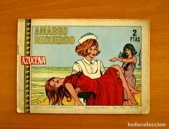 Tebeos: Azucena - N&ordm; 957, Amargo recuerdo - Ediciones Toray 1966 - Foto 1