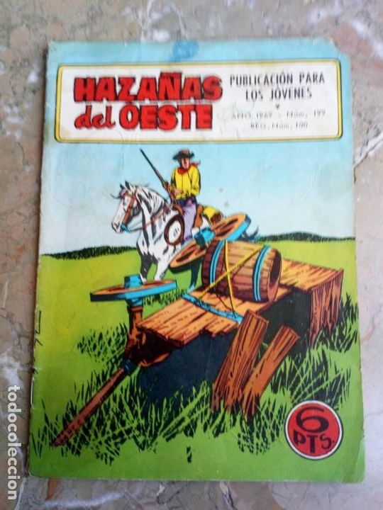 Tebeos: Haza&ntilde;as del Oeste N&ordm; 199 TORAY - Foto 1