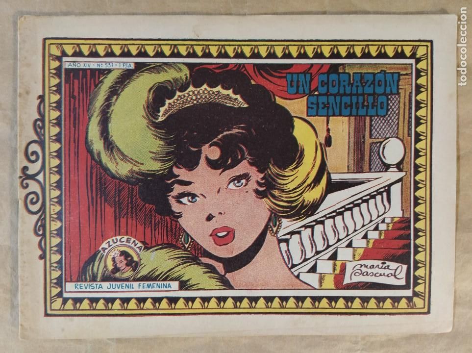 Tebeos: AZUCENA - EDICIONES TORAY / N&Uacute;MERO 537 (UN CORAZ&Oacute;N SENCILLO) - Foto 1
