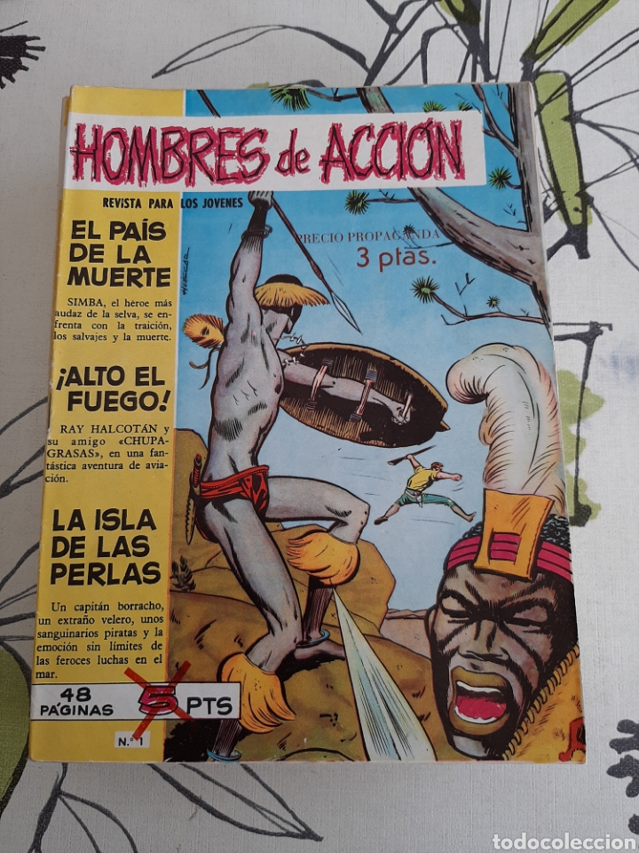 Tebeos: Hombres de Acci&oacute;n , Toray, Colecci&oacute;n Completa - Foto 2