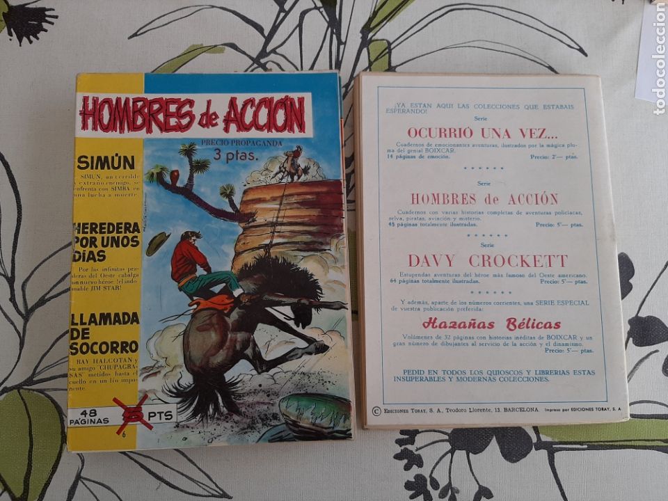 Tebeos: Hombres de Acci&oacute;n , Toray, Colecci&oacute;n Completa - Foto 6