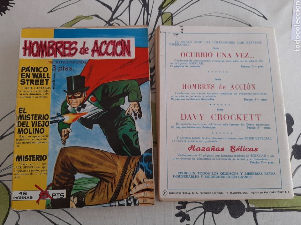 Tebeos: Hombres de Acci&oacute;n , Toray, Colecci&oacute;n Completa - Foto 8