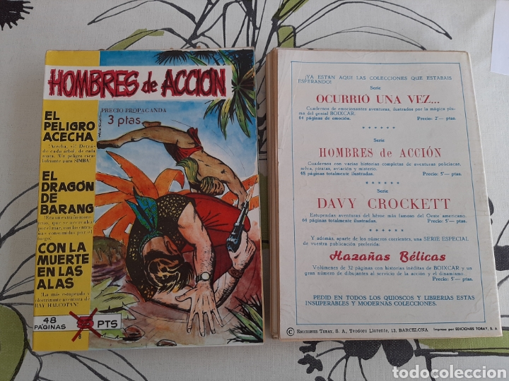 Tebeos: Hombres de Acci&oacute;n , Toray, Colecci&oacute;n Completa - Foto 9