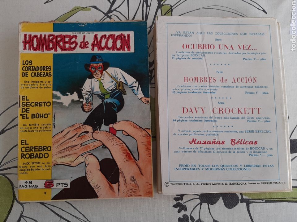 Tebeos: Hombres de Acci&oacute;n , Toray, Colecci&oacute;n Completa - Foto 10