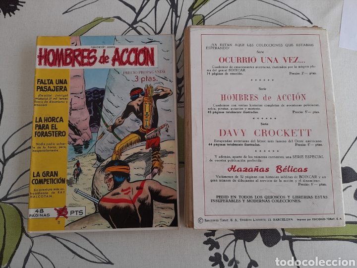 Tebeos: Hombres de Acci&oacute;n , Toray, Colecci&oacute;n Completa - Foto 12