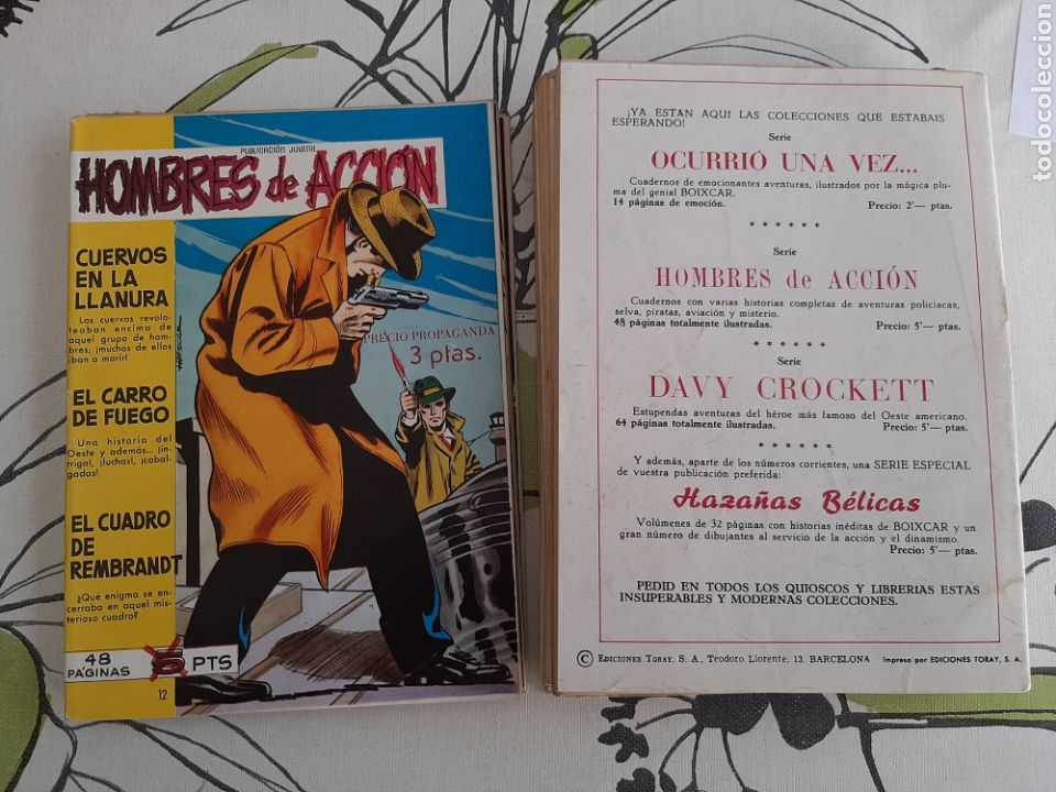 Tebeos: Hombres de Acci&oacute;n , Toray, Colecci&oacute;n Completa - Foto 13