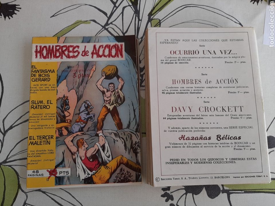 Tebeos: Hombres de Acci&oacute;n , Toray, Colecci&oacute;n Completa - Foto 14
