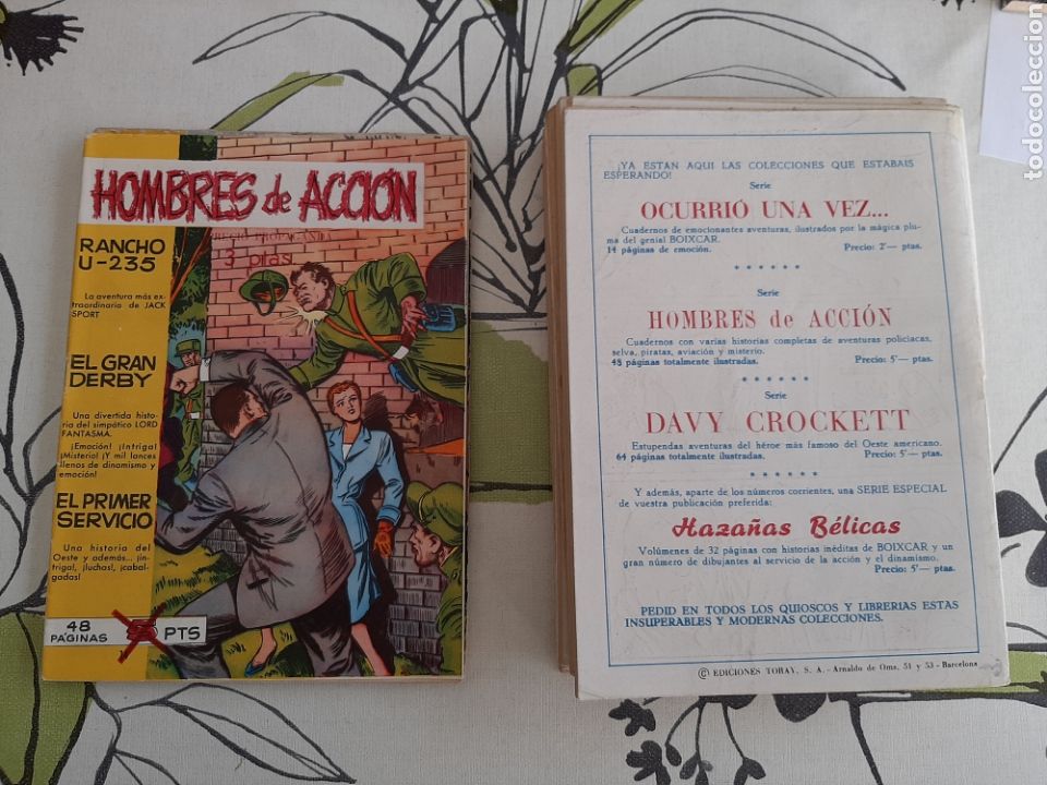 Tebeos: Hombres de Acci&oacute;n , Toray, Colecci&oacute;n Completa - Foto 15