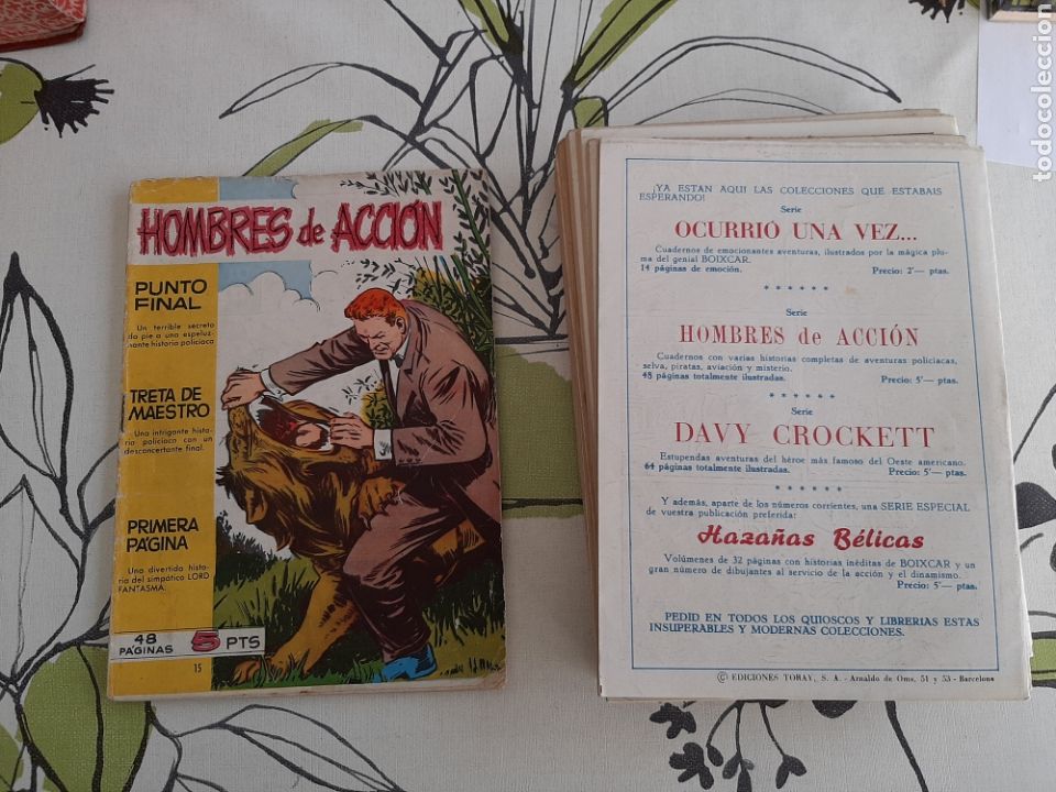 Tebeos: Hombres de Acci&oacute;n , Toray, Colecci&oacute;n Completa - Foto 16