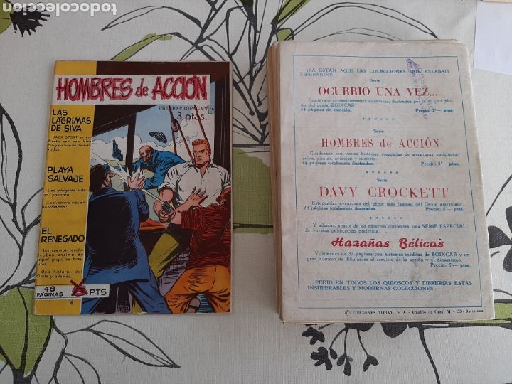 Tebeos: Hombres de Acci&oacute;n , Toray, Colecci&oacute;n Completa - Foto 17