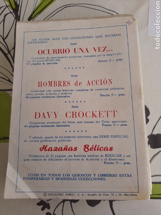 Tebeos: Hombres de Acci&oacute;n , Toray, Colecci&oacute;n Completa - Foto 18