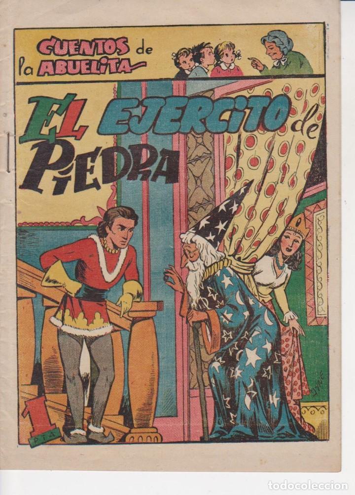 Tebeos: COMIC COLECCION CUENTOS DE LA ABUELITA EL EJERCITO DE PIEDRA - Foto 1