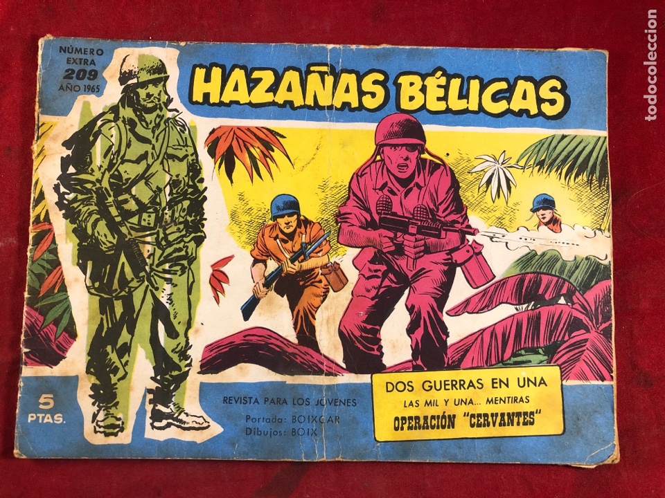 Tebeos: HAZA&Ntilde;AS B&Eacute;LICAS - Foto 1