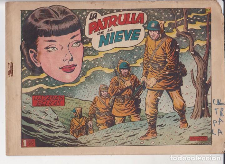 Tebeos: COMIC COLECCION HAZA&Ntilde;AS BELICAS N&ordm; 82 - Foto 1