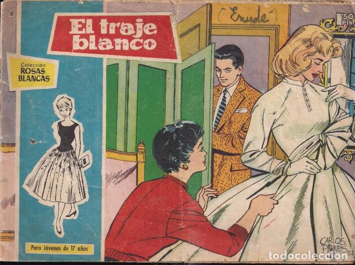 Tebeos: ROSAS BLANCAS N&ordm; 18: EL TRAJE BLANCO - Foto 1