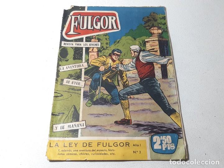 Tebeos: FULGOR A&Ntilde;O I N&ordm; 3 - LA LEY DE FULGOR - EDICIONES TORAY A&Ntilde;O 1960 - Foto 1