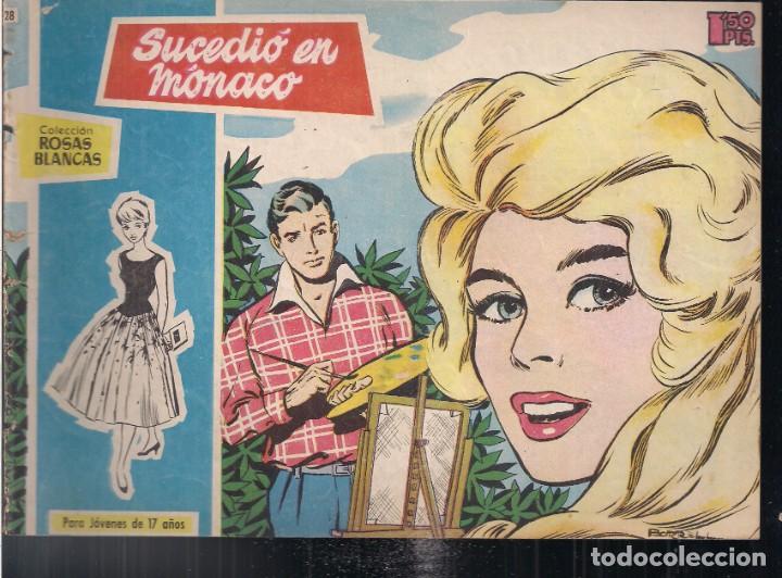 Tebeos: ROSAS BLANCAS N&ordm; 28: SUCEDI&Oacute; EN MONACO - Foto 1