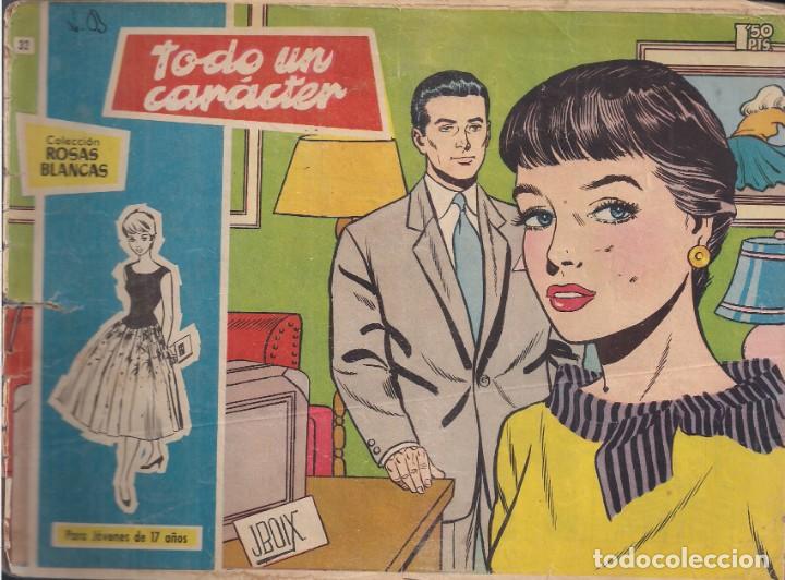Tebeos: ROSAS BLANCAS N&ordm; 32: TODO UN CARACTER - Foto 1