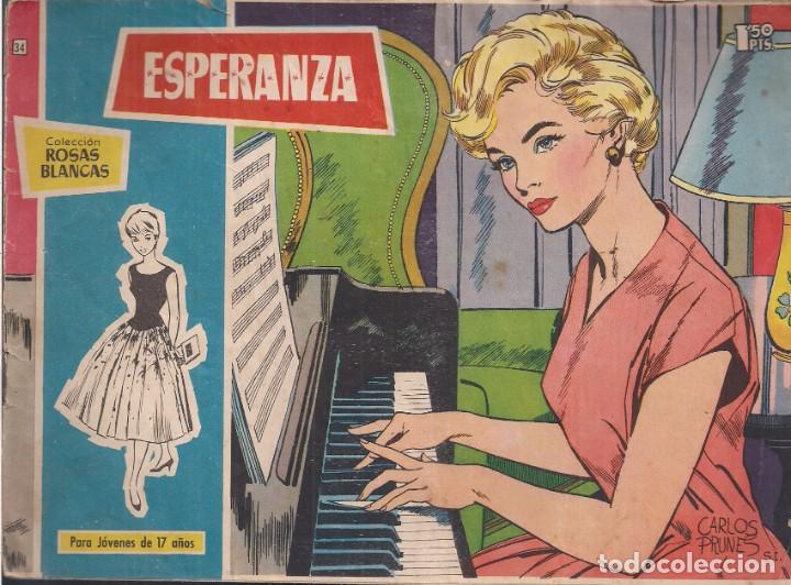Tebeos: ROSAS BLANCAS N&ordm; 34: ESPERANZA - Foto 1