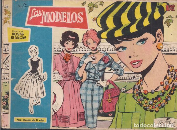 Tebeos: ROSAS BLANCAS N&ordm; 38: LAS MODELOS - Foto 1