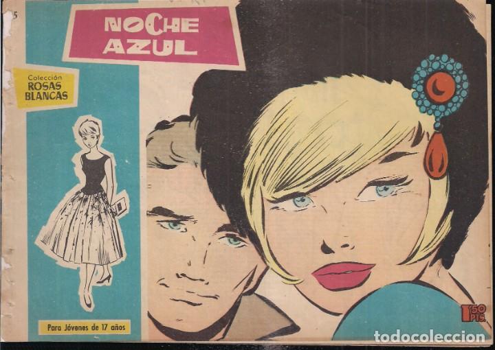 Tebeos: ROSAS BLANCAS N&ordm; 215: NOCHE AZUL - Foto 1