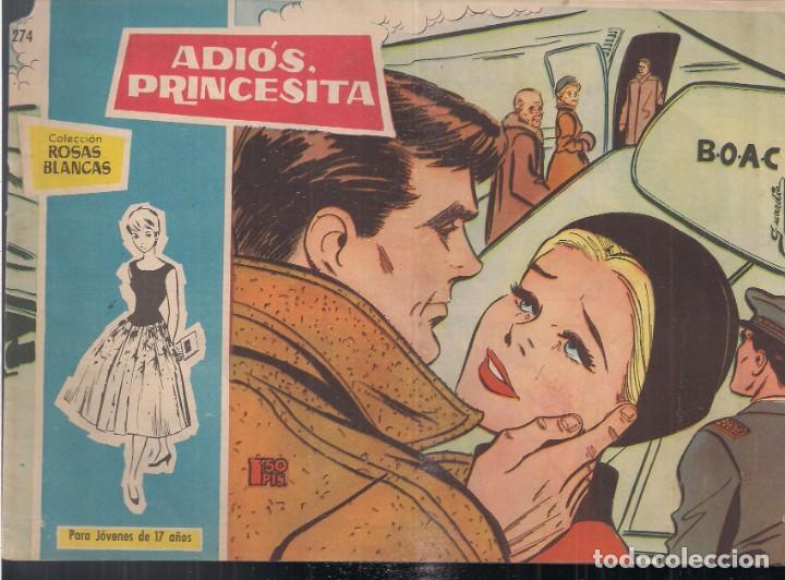 Tebeos: ROSAS BLANCAS N&ordm; 274: ADI&Oacute;S PRINCESITA - Foto 1