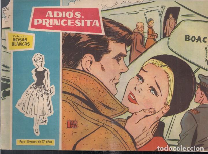 Tebeos: ROSAS BLANCAS N&ordm; 274: ADI&Oacute;S PRINCESITA - Foto 1