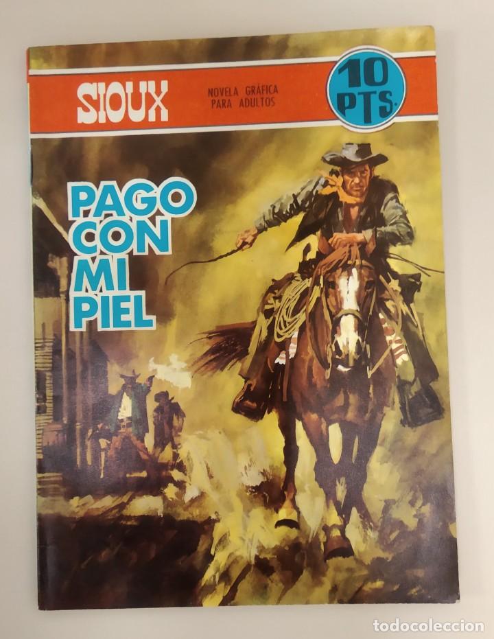 Tebeos: SIOUX n&ordm; 87, PAGO CON MI PIEL, Env&iacute;o gratis - Foto 1