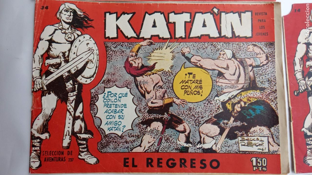 Tebeos: KATAN ORIGINALES - 20 N&ordm;S EDITORIAL TORAY 1960 - Foto 4