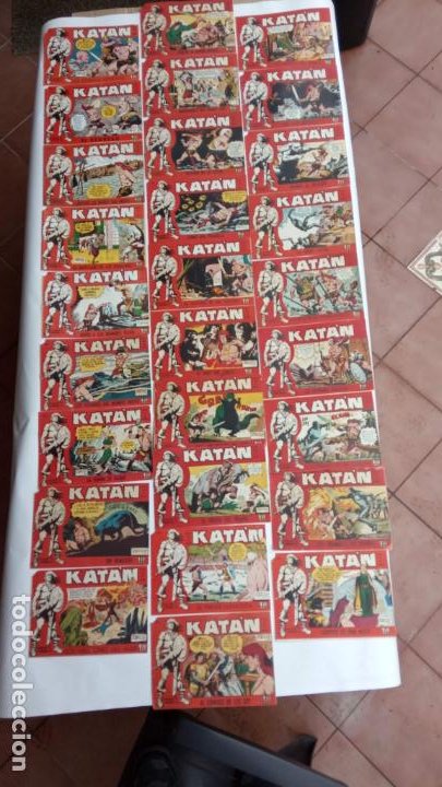KATAN ORIGINALES 28 ORIGINALES + 4 REEDICCION, VER PORTADAS (Tebeos y Comics - Toray - Katan)