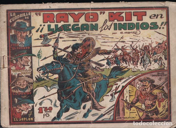 Tebeos: RAYO KIT N&ordm; 1: LLEGAN LOS INDIOS - Foto 1