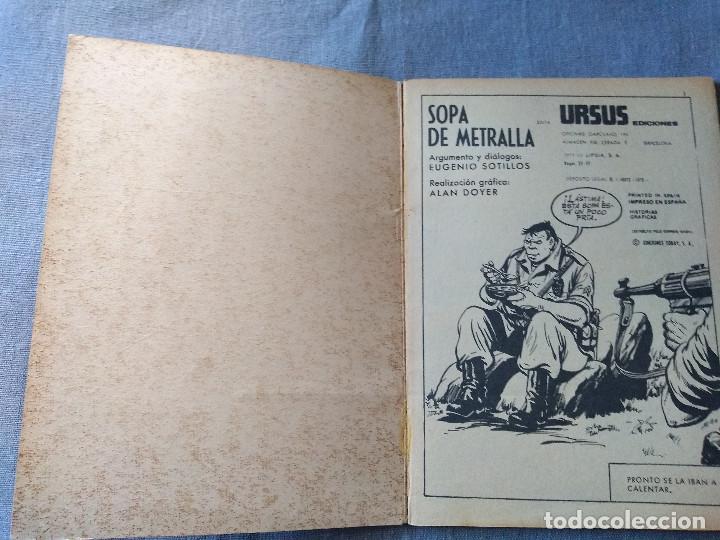 Tebeos: SOPA DE METRALLA - Foto 5