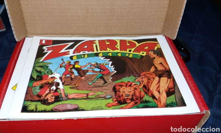 Tebeos: ZARPA DE LE&Oacute;N COLECCI&Oacute;N COMPLETA Facs&iacute;mil CON ESTUCHE. - Foto 1