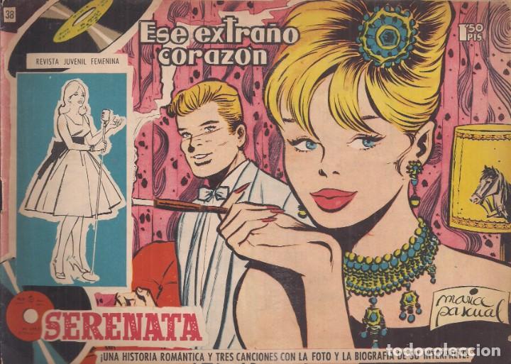 Tebeos: SERENATA N&ordm; 38: ESE EXTRA&Ntilde;O CORAZ&Oacute;N. CONTRAPORTADA GILBERT BECAUD - Foto 1