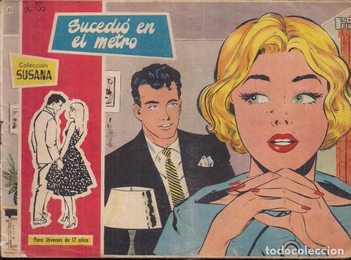 Tebeos: SUSANA N&ordm; 31: SUCEDI&Oacute; EN EL METRO - Foto 1